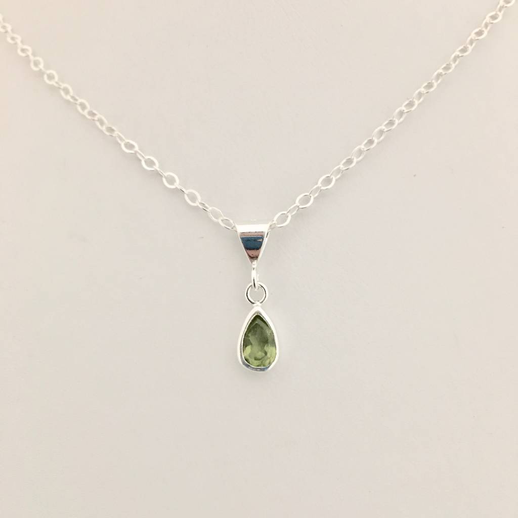 peridot necklace