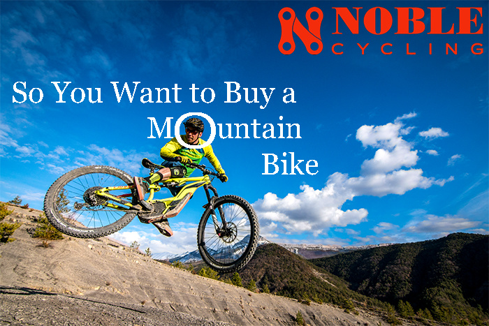 So You Want to Buy a Mountain Bike.