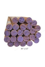 Wood 1/2'' Wooden Dowel Purple