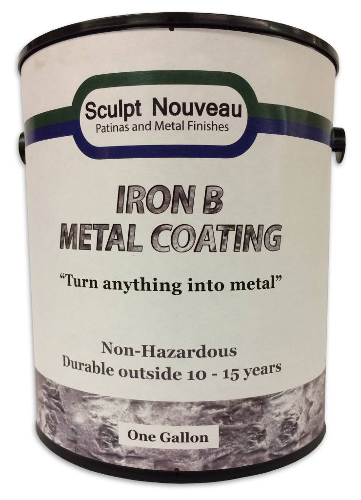 B Metal Coat Iron Gallon - The Compleat Sculptor - The Compleat Sculptor