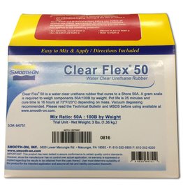 Smooth-On Clear Flex 50 Trial Kit