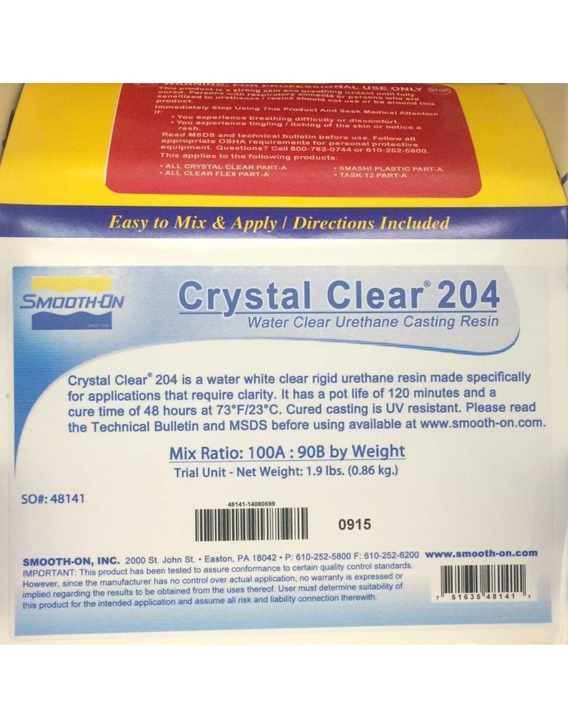 Crystal Clear 204 Trial Kit The Compleat Sculptor The Compleat