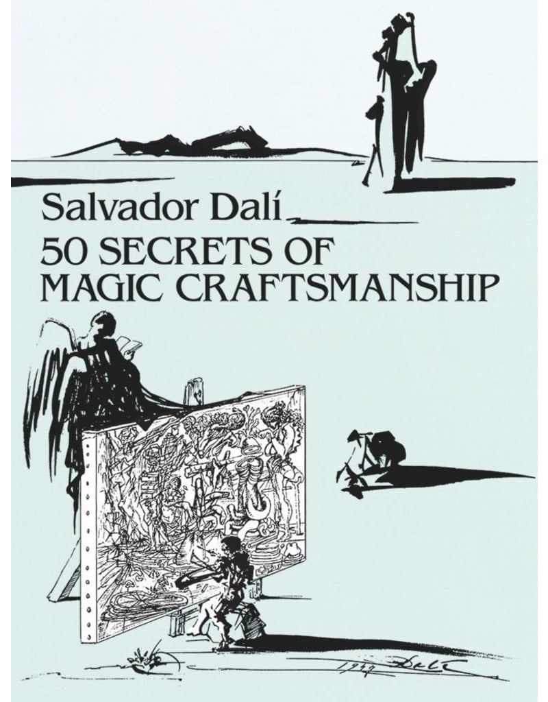 Dover Publications Dali 50 Secrets of Magic Craftmanship Book