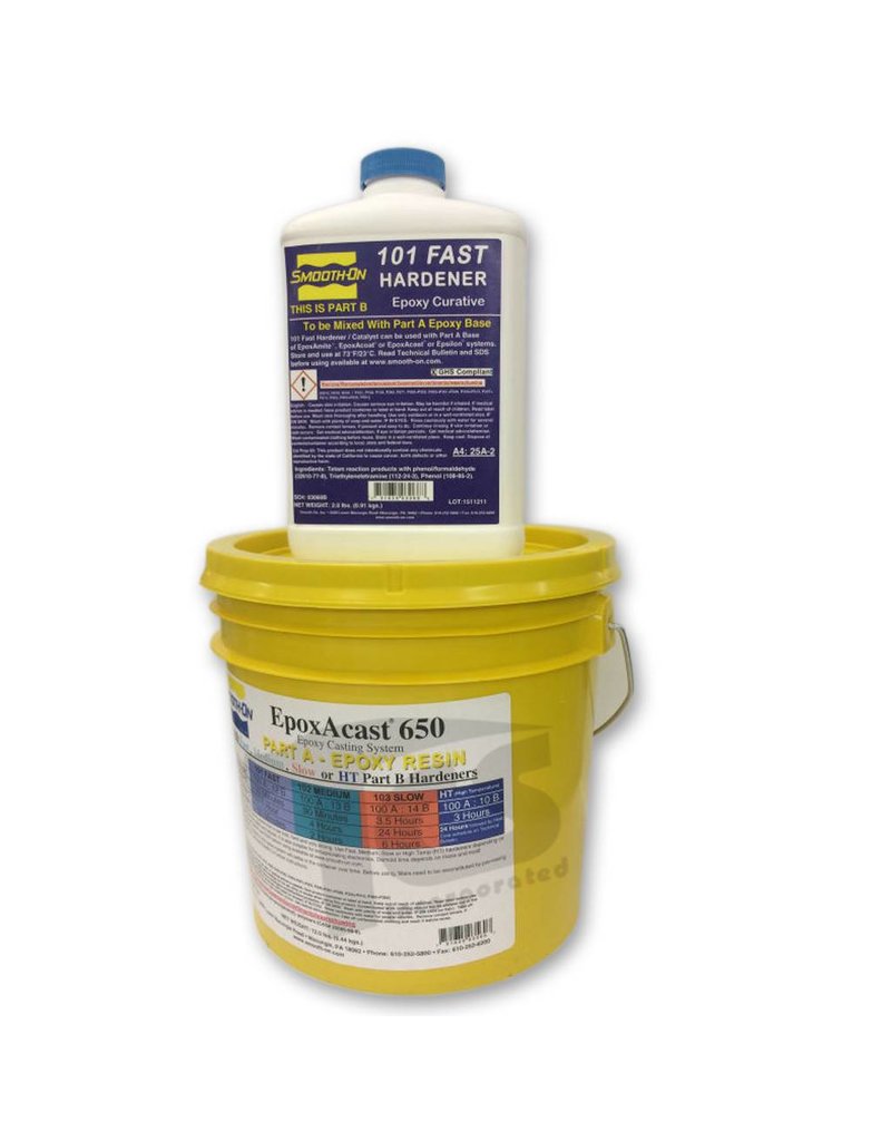 Smooth-On EpoxAcast 650 Fast Gallon Kit Special Order