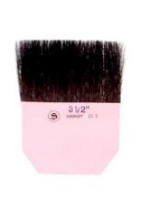 Sepp Leaf S.L.P. Gilders Tip - Single - 3" width x 2" Length - Grey Talahuthy Squirrel Hair- European
