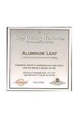 Sepp Leaf Aluminum Leaf Book 25 Sheets