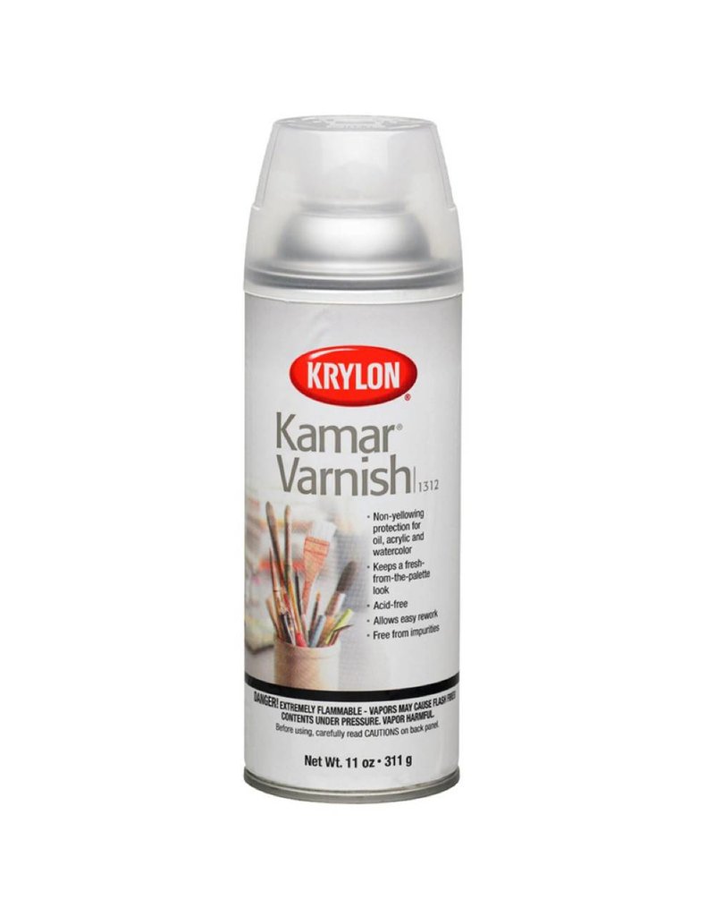 Krylon Krylon Kamar Varnish 12oz Spray Can 1312