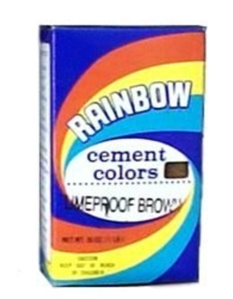 Limeproof Brown 1lb Rainbow Cement Pigment