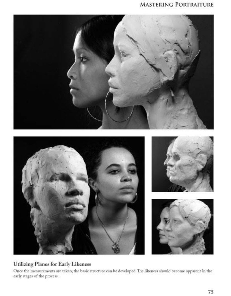 PCF Studio Mastering Portraiture: Advanced Analyses of the Face Sculpted in Clay Faraut Book #2