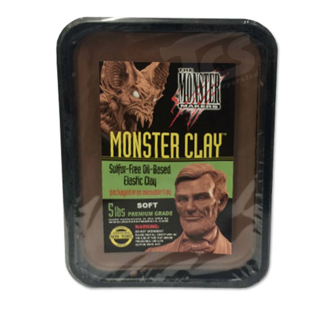 monster clay premium grade modeling clay
