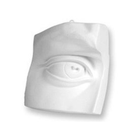 Just Sculpt Plaster Eye Of David White