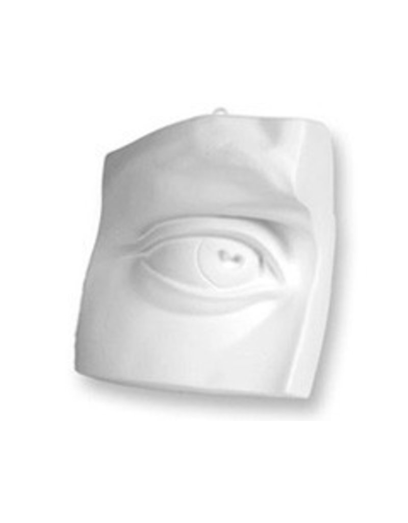 Just Sculpt Plaster Eye Of David White