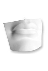 Just Sculpt Plaster Mouth Of David White