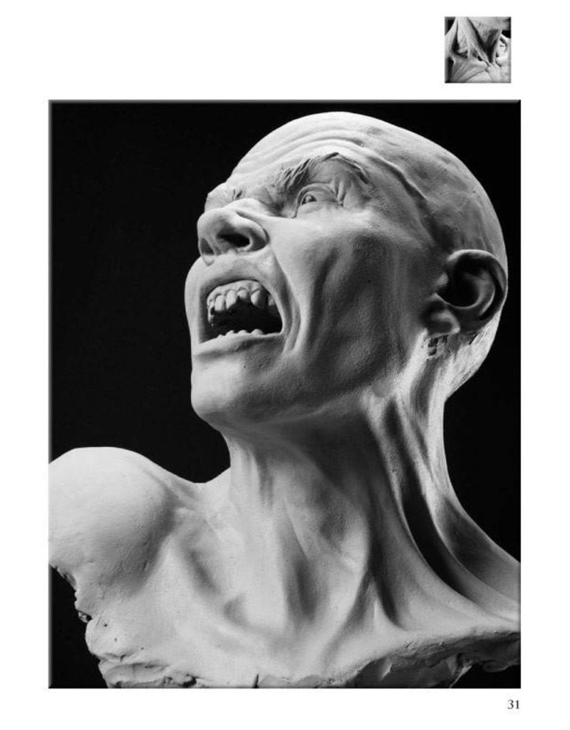 PCF Studio Portrait Sculpting: Anatomy & Expressions in Clay Faraut Book #1