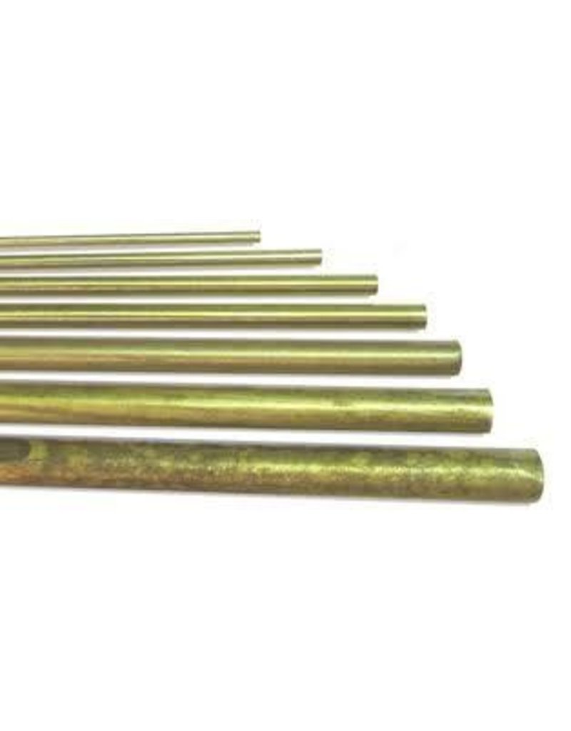 K & S Engineering Solid Brass Rod 1/4'' x 36'' #1165