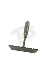 Just Steel Stainless Rake 2 1/2in Pointed Teeth 432842022