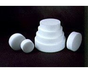 Styrofoam Cones 6''x3'' 2pc - The Compleat Sculptor - The Compleat Sculptor