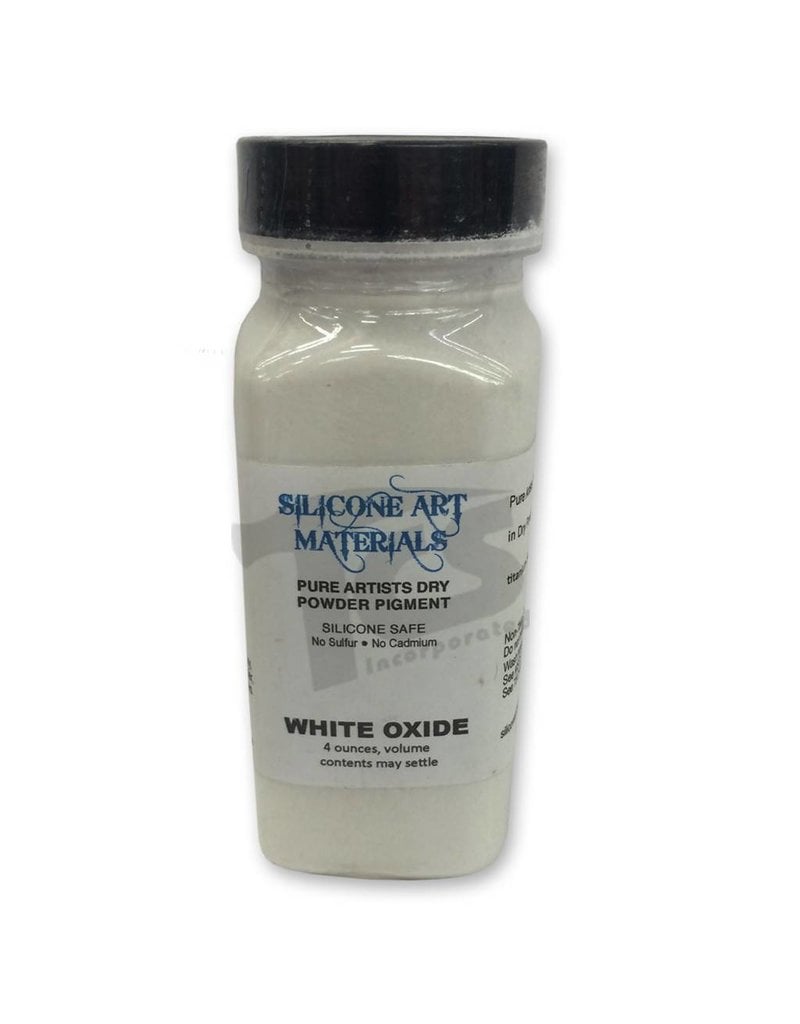 SAM Dry Pigment White Oxide 4oz - The Compleat Sculptor - The Compleat  Sculptor