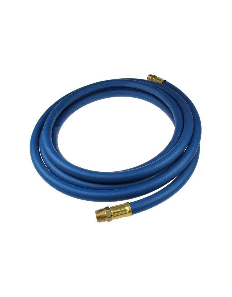 Coilhose Multi-Purpose Pneumatic Hose, 1/4'' ID x 6', 1/4'' MPT R14006N