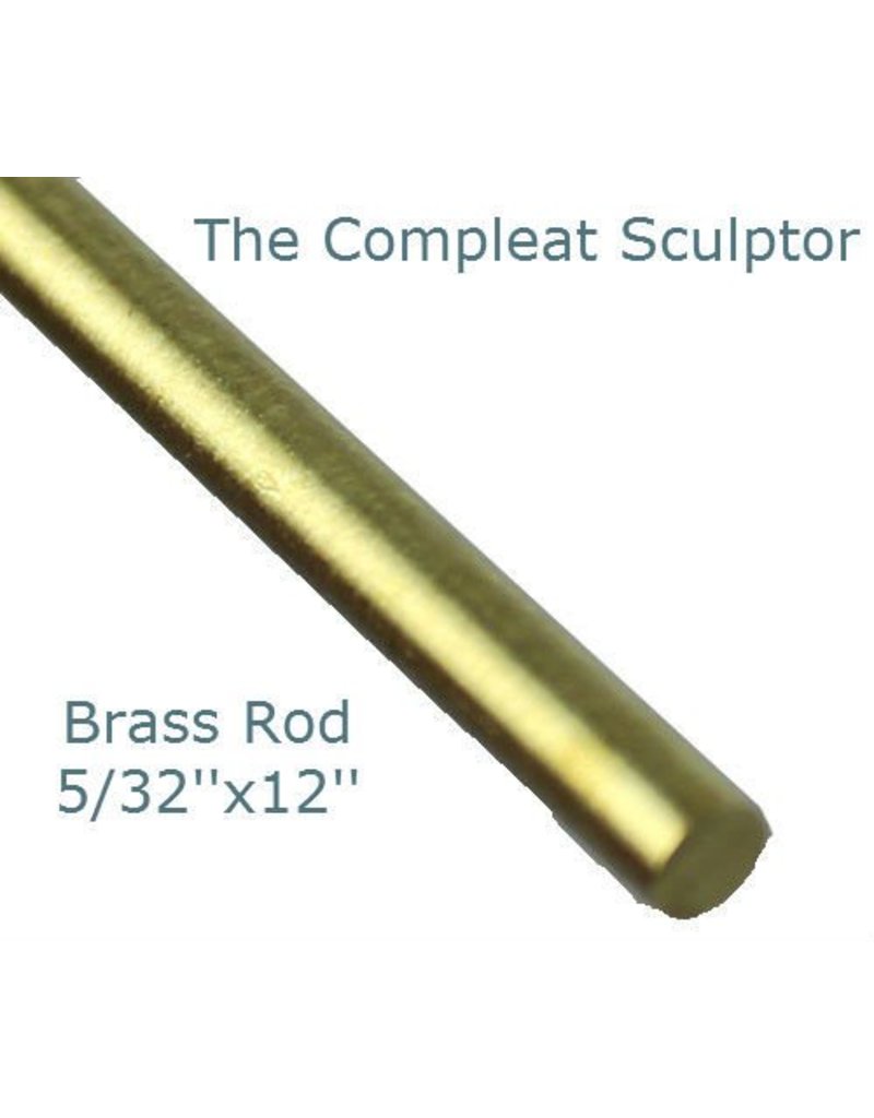 K & S Engineering Brass Rod 5/32''x12'' #8165