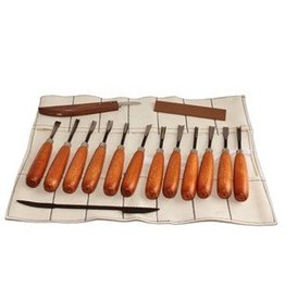 Sculpture House Advanced Wood Carving Hand Tool Set K1D