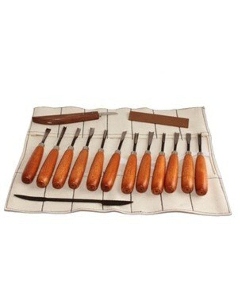 Advanced Wood Carving Hand Tool Set K1D - The Compleat Sculptor - The  Compleat Sculptor