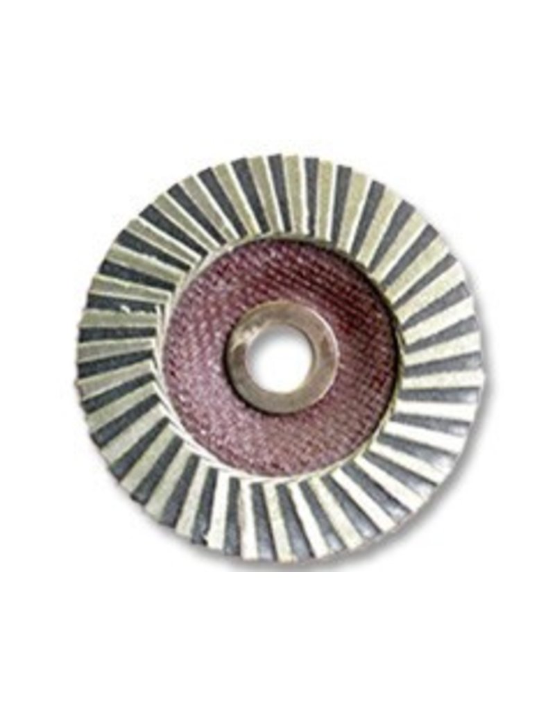 Just Sculpt MOP 4'' Diamond Lapping Wheel 60Grit (5/8'' Arbor)