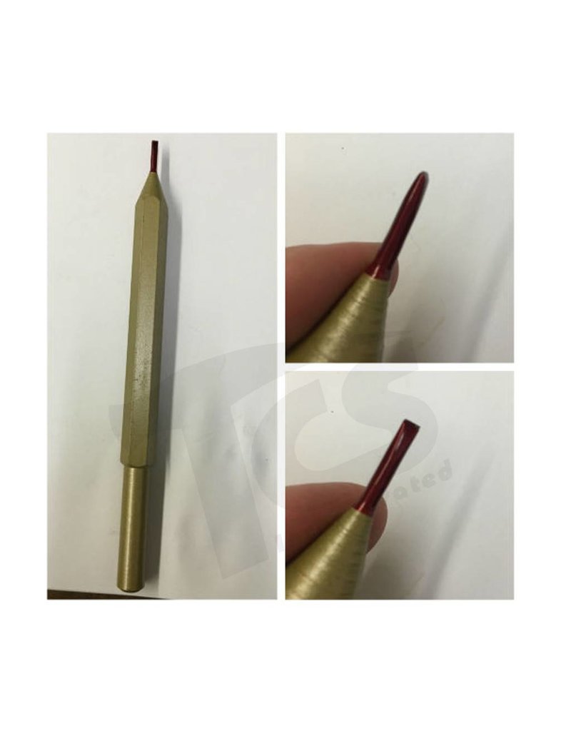 Cuturi Carbide Pneumatic Flat Chisel 3mm (12.5mm shank)