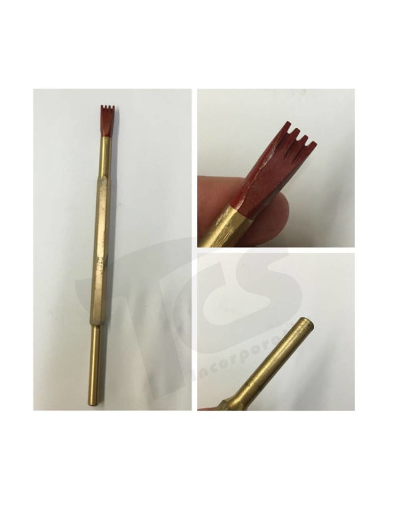 Cuturi Carbide Pneumatic 4 Tooth Chisel 10mm (7.5mm shank-type E)