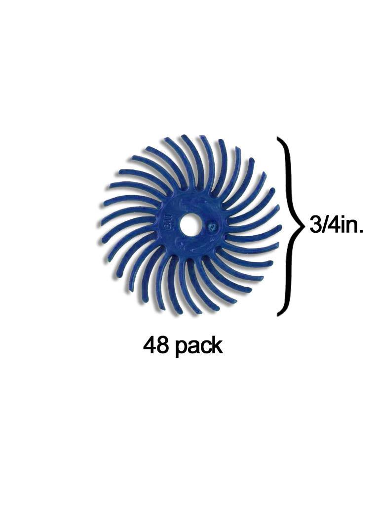 3m-radial-bristle-disc-3-4-blue-400grit-48-pack-the-compleat