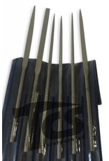 Just Sculpt Small Steel Needle File Set Fine 6pc