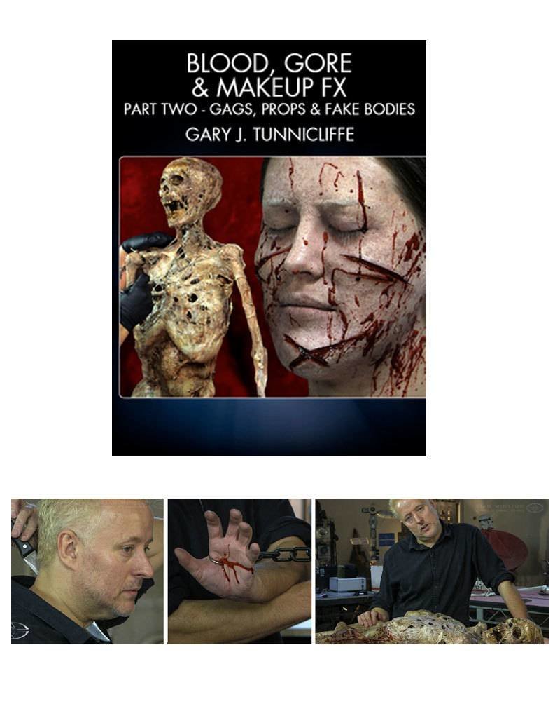 Stan Winston Blood,Gore,Makeup FX Part 2 Tunnicliffe DVD