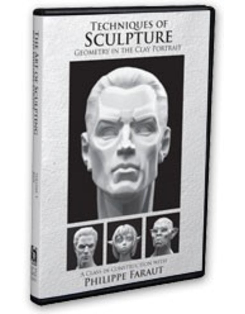 PCF Studio Faraut DVD #4: Techniques of Sculpture: Geometry in the Clay Portrait
