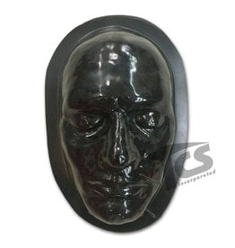 Just Sculpt Black Styrene Male Face Form For Prosthetics