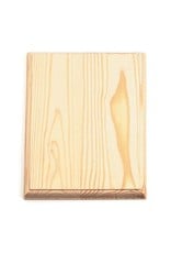 Wood Wood Plaque - Rectangle - 7 x 9 inches