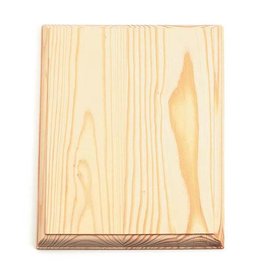 Wood Wood Plaque - Rectangle - 7 x 9 inches