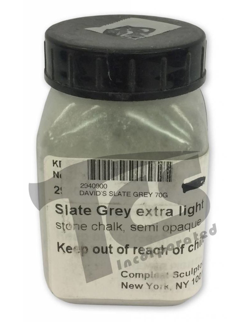 Just Sculpt David's Slate Grey Pigment 70G