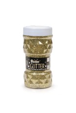 Darice Glitter Jar - Gold - 8oz