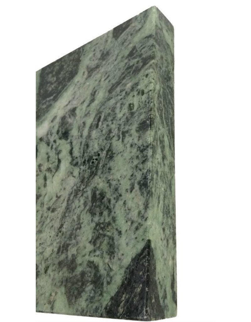 Marble Base 7.5x8.5x1 Verde Antique 991004 The Compleat Sculptor
