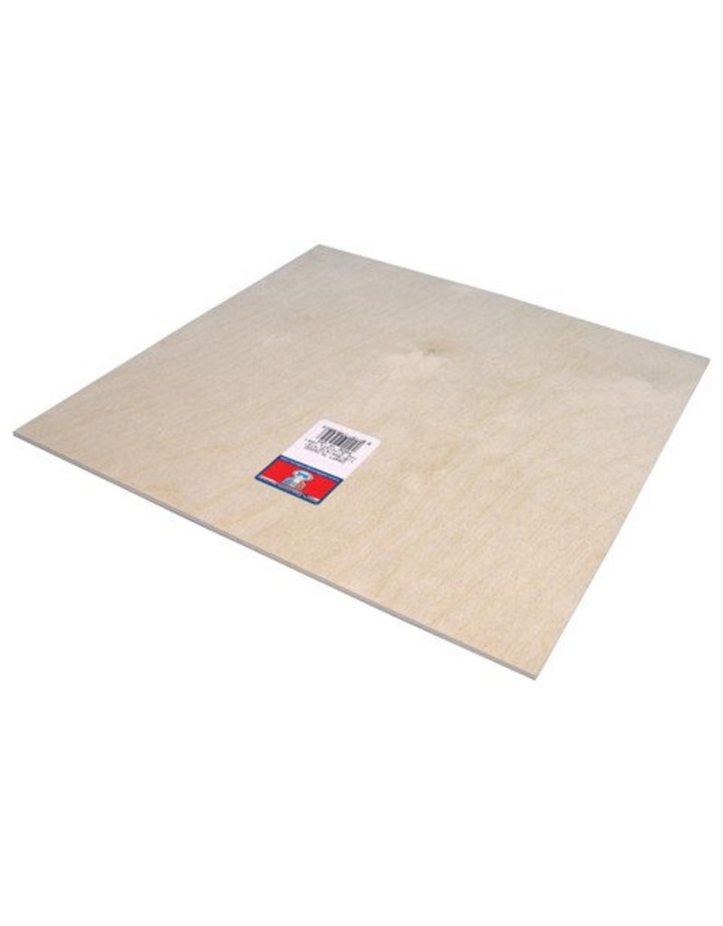 Midwest Products Craft Plywood - 1/8 x 12 x 12 inches