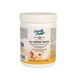 Amaco Friendly Plastic Ivory Pellets 4oz