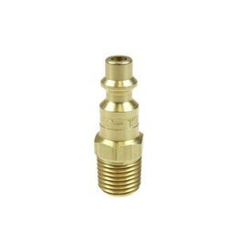 Coilhose 1/4'' Industrial Connector Brass, 1/4'' MPT 1501B (Male)