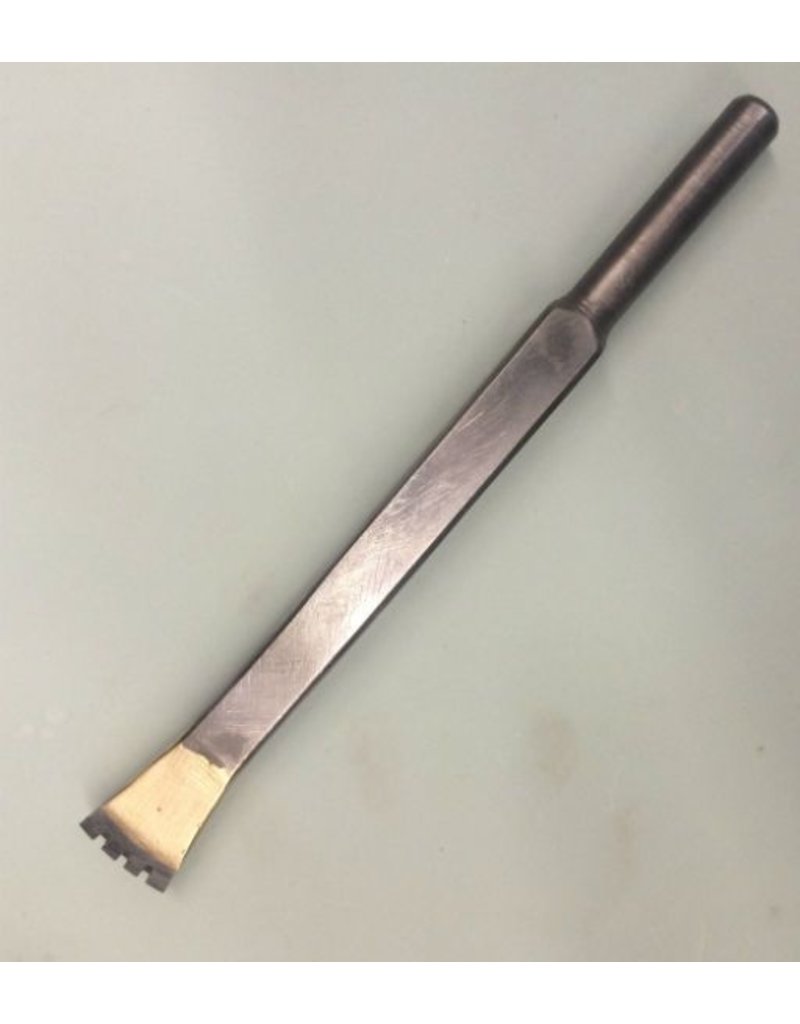 Carbide Pneumatic Roughout 1'' Limestone Chisel The Compleat Sculptor The Compleat Sculptor