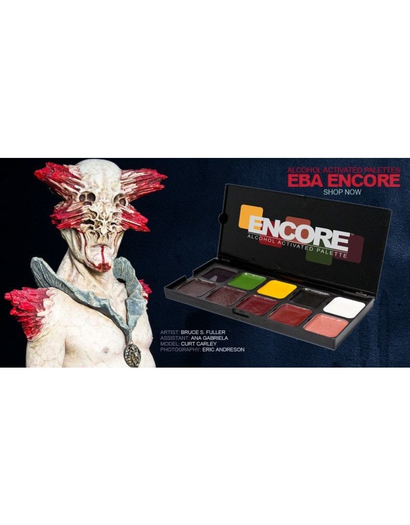 European Body Art Encore Alcohol Palette - Bruce Fuller Autopsy Edition