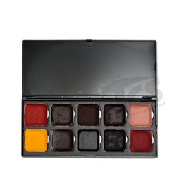 European Body Art Encore Alcohol Palette - Blood Edition