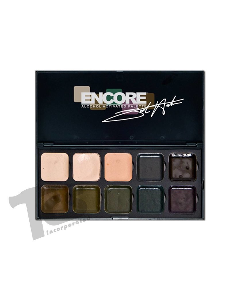 European Body Art Encore Alcohol Palette - Contour Edition