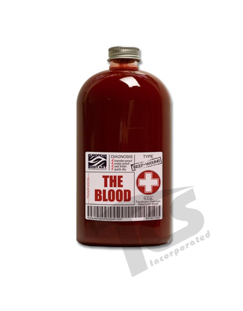 European Body Art Transfusion Blood, 16oz