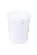 Just Sculpt 80 oz. White Polyethylene Container