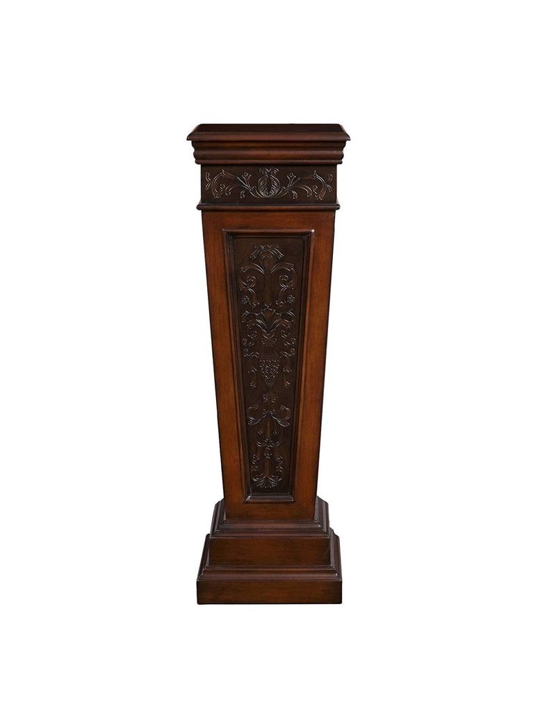 Just Sculpt Wooden Ornate Pedestal 14X14X43