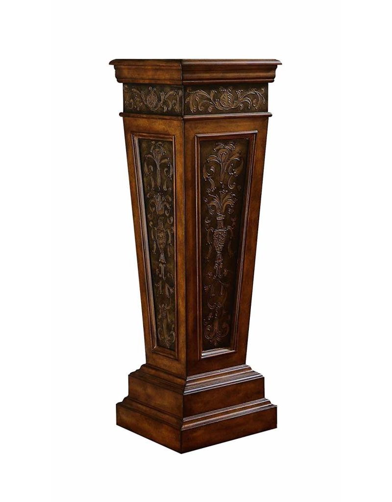 Just Sculpt Wooden Ornate Pedestal 14X14X43